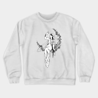 Jana, Sardinian fairy Crewneck Sweatshirt